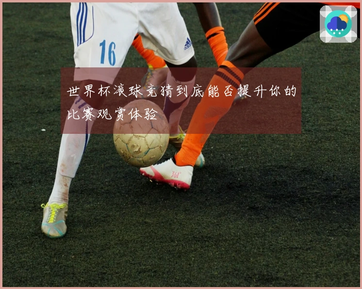 世界杯滚球竞猜到底能否提升你的比赛观赏体验