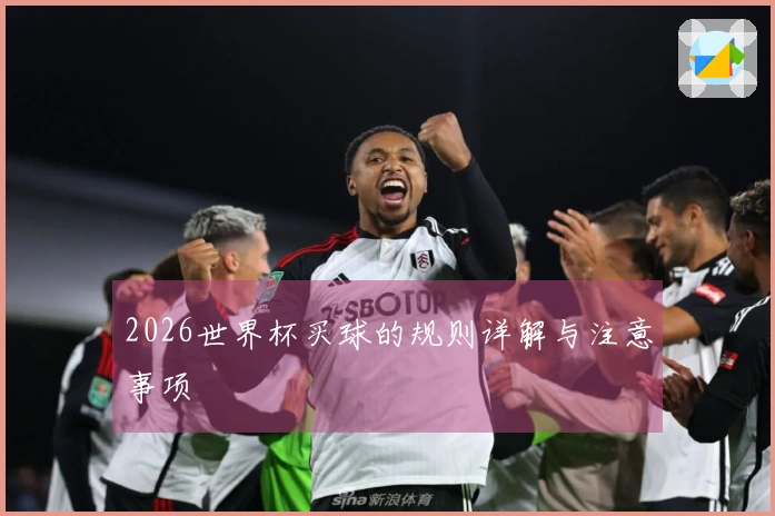 2026世界杯买球的规则详解与注意事项