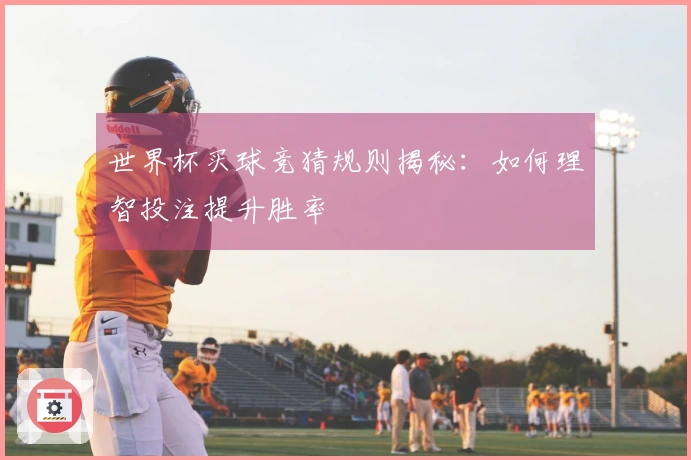 世界杯买球竞猜规则揭秘：如何理智投注提升胜率